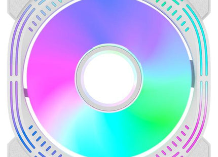 Abanico ARGB Formula V Line NULIGHT 12WH ARPW Reverse | 120mm | PWM 4 Pin | ARGB 3 Pin