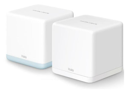 SISTEMA WIFI MERCUSYS HALO H32G(2-PACK) AC1200 WHOLE HOME MESH 2.4 GHZ/5 GHZ 1200 MBPS