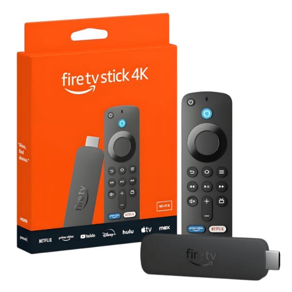 Amazon Fire TV Stick 4K, streaming 4K UHD, Control por Voz Alexa