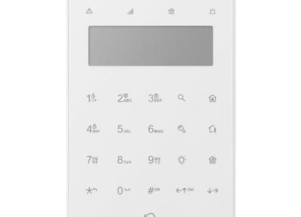 TECLADO CON PANTALLA LCD INALÁMBRICO HIKVISION DS-PK1-LT-WB(O-STD) PARA SISTEMAS DE ALARMA 302402028