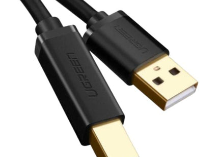 Cable USB 2.0 UGREEN negro de 5 metros con conectores A macho a B macho para impresora