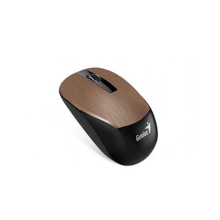 Mouse Genius RS2 NX-7015 | Inalámbrico con receptor USB | Sensor BlueEye 1200 DPI | Diseño ergonómico | Color Café