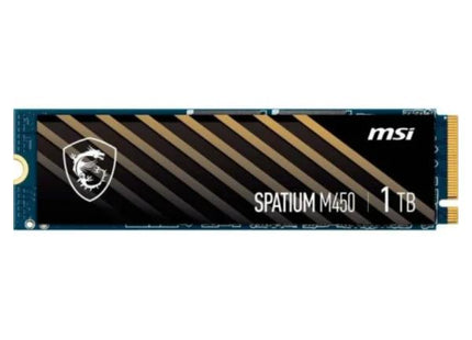 SSD NVMe MSI SPATIUM M450 S78-440L0M0-P83 | 1TB | M.2 | PCIe 4.0 | 3600 MB/s
