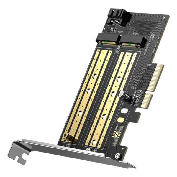 ADAPTADOR DE RED UGREEN CM302 M2 NVME Y M2 SATA PCIE 30 X4 HASTA 32GBPS 70504