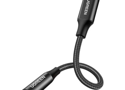 Cable UGREEN AV142 | USB-C Macho a 3.5 mm Hembra | 0.1 m | Adaptador de Audio Digital DAC