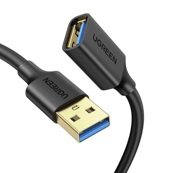Cable UGREEN US129 USB-A Macho a USB-A Hembra | 2M | Extensión y Transferencia de Datos
