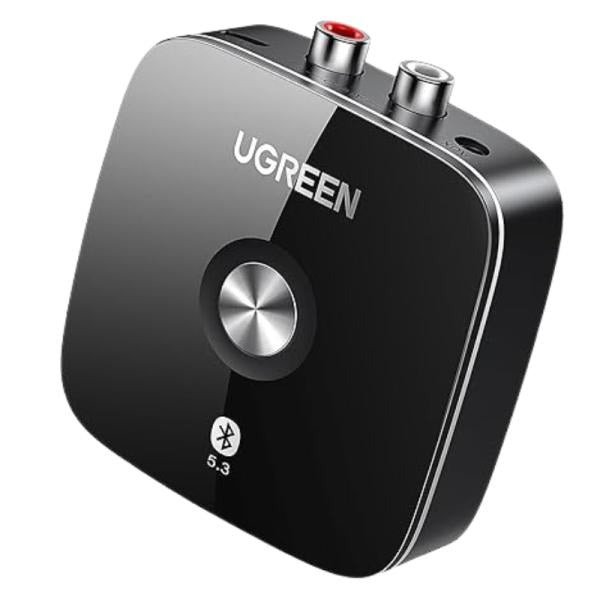 Adaptador y Receptor de Audio UGREEN CM123 | Receptor AUX | Bluetooth | Sistema Estéreo | Audio Inalámbrico