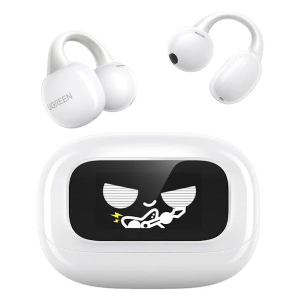 Audífono UGREEN WS208 ClipBuds Magic | True Wireless | Bluetooth | Pantalla Táctil | Audio Inalámbrico