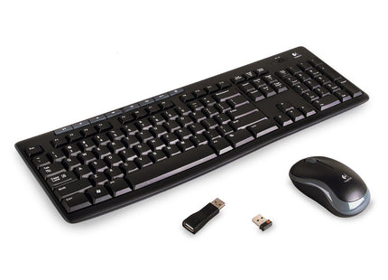 Teclado y Mouse Logitech Inalámbrico MK270 | Compacto | Español