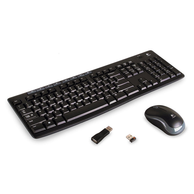 Teclado y Mouse Logitech Inalámbrico MK270 | Compacto | Español