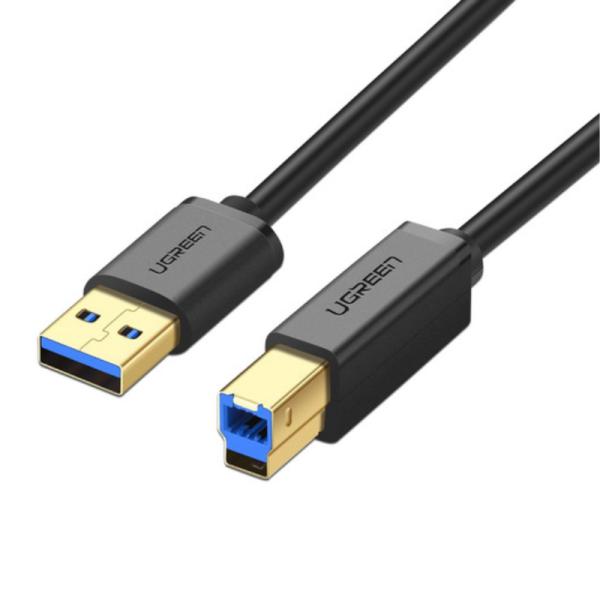 Cable UGREEN US210 | USB 3.0 Tipo-A Macho a Tipo-B Macho | 1 m | Impresora | Alta Velocidad