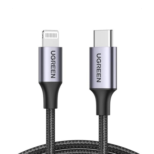 CABLE UGREEN US304 USB-C A LIGHTNING PD 3A 1M 60759