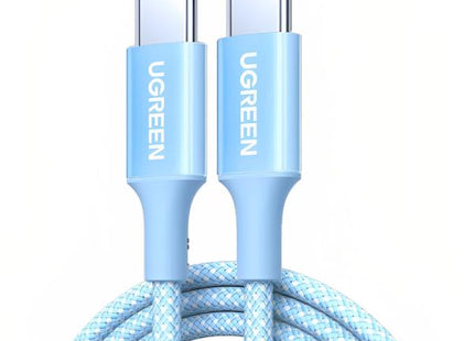 Cable UGREEN L502 | USB-C a USB-C | 1 m | PD 5A | 100W | Mallado | Carga Rápida