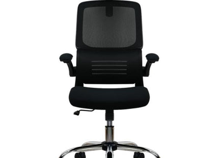 Silla gaming Formula V Line Ergolux 3 Lite con respaldo mesh negro vista frontal