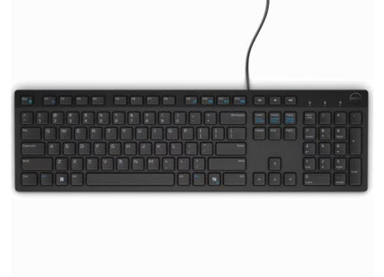 TECLADO STANDARD DELL KB216 MEMBRANA ALÁMBRICO USB ESPAÑOL KB216-BK-US NEGRO