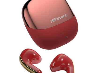 Audífonos HiFuture ChromeBuds inalámbricos con estuche de carga Bluetooth 5.4