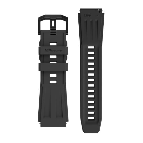 Banda HiFuture Pilot-M de Silicona para Smartwatch Ultra3 con Hebilla de Acero Inoxidable