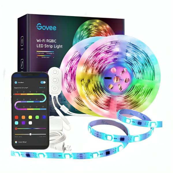 Tira de Luces LED RGB Govee Smart Wi-Fi + Bluetooth, 10 metros, H61101A1