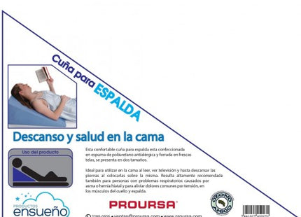 Ensueño Cuña Ortopédica/Rehabilitación Espalda Pequeña 30°, A42001002