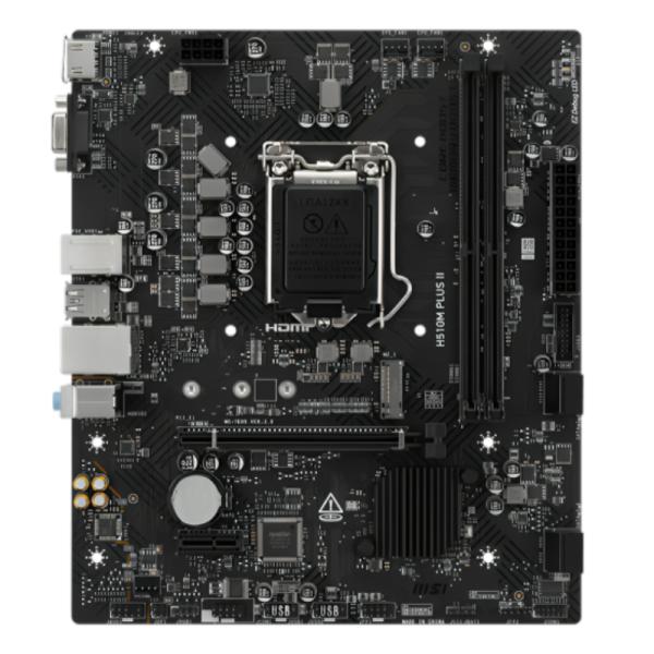 Tarjeta Madre MSI H510M PLUS II 911-7E05-016 | LGA 1200 | DDR4 | Micro-ATX