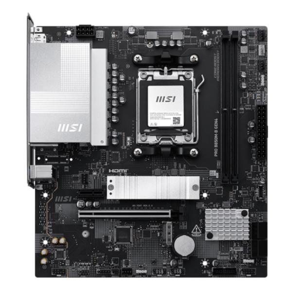 Tarjeta Madre MSI PRO B850M-B GEN4 M5 911-7E87-003 | AM5 | DDR5 | Micro-ATX | PCIe Gen4