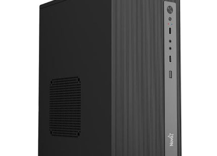 CASE NOVA CM01Z9RA001C MINI TOWER VENTILADOR 1 DE 80 MM CON PANEL FRONTAL SIN FUENTE DE PODER
