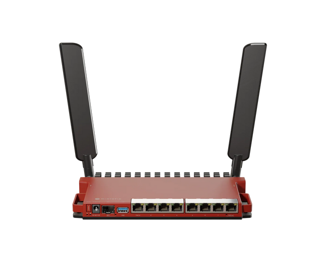MikroTik Router Wi-Fi 6 y 8 Gigabit, L009UiGS-2HaxD-IN