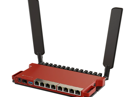 MikroTik Router Wi-Fi 6 y 8 Gigabit, L009UiGS-2HaxD-IN