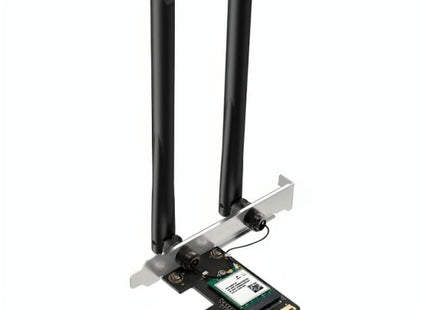 TARJETA DE RED MERCUSYS MA70XE INALÁMBRICO WI-FI 6 AX1800 HASTA 1800 MBPS 2.4 GHZ 5 GHZ
