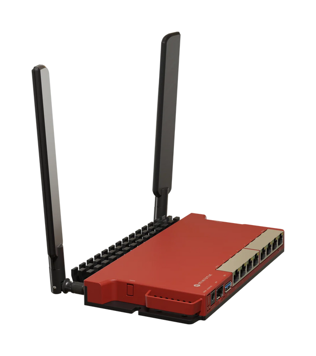 MikroTik Router Wi-Fi 6 y 8 Gigabit, L009UiGS-2HaxD-IN