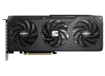 Tarjeta de video Gigabyte RTX 5060 8GB GDDR7 Gaming OC vista frontal con sistema de refrigeración dual fan