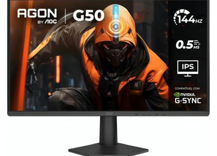 MONITOR GAMING AOC 24G50F 23.8" PLANA FULL HD 1920 X 1080 144 HZ  LCD HDMI / DISPLAYPORT