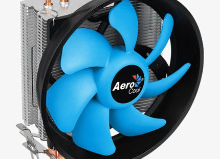 Abanico Aerocool Verkho 2 Plus 120mm vista frontal con aspas axiales