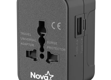 ADAPTADOR UNIVERSAL NOVA FEU10200001C USB-A / USB-C PD 600W-1440W