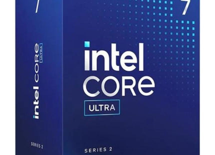 Procesador Intel Core Ultra 7 265F vista frontal con packaging original