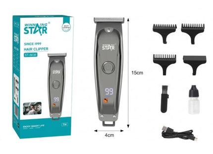 Cortadora de Cabello Winning Star, ST-5638, USB-C