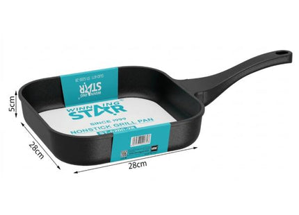Sartén Antiadherente Winning Star ST-5200-28, de Aluminio 28 cm x 5 cm