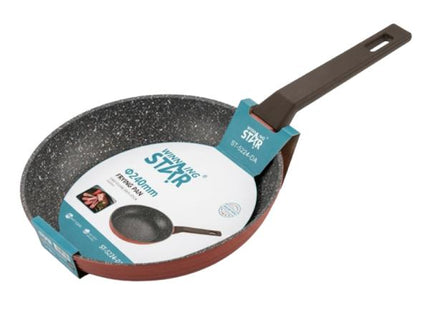 Sartén Antiadherente Winning Star ST-5224, Aluminio 24 cm