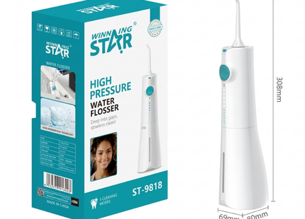 Winning Star Irrigador Bucal 300ml USB-C, ST-9818