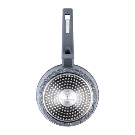 Olla con Tapa Westinghouse WCSP070016GGY | 16 cm | Granito Gris