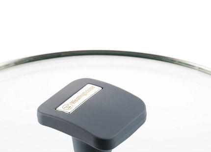 Olla con Tapa Westinghouse WCSP070016GGY | 16 cm | Granito Gris