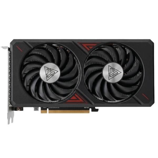 Tarjeta de video ARKTEK RX5600 12GB GDDR6 vista frontal con ventiladores