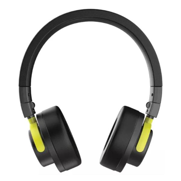Headset Bluetooth Thonet Vander Pilot Schwarz negro vista frontal con micrófono