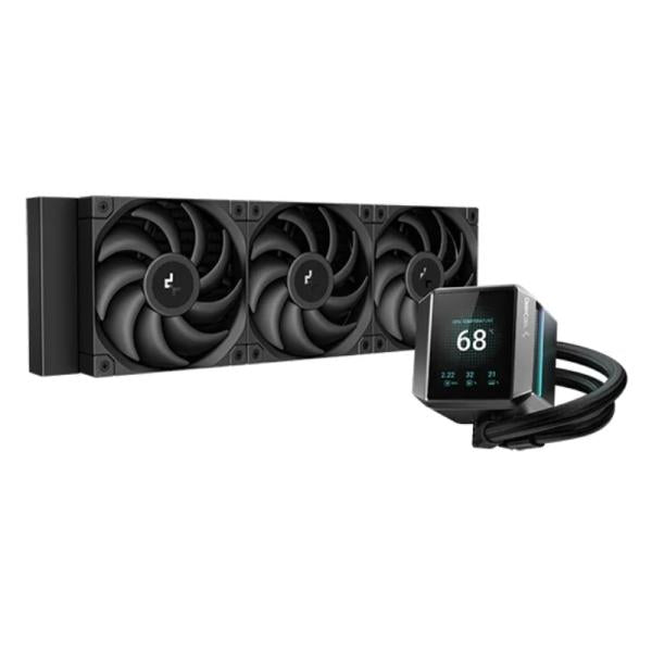 ENFRIAMIENTO LIQUIDO DEEPCOOL MYSTIQUE 360 AIO 360MM R-LX750-BKDSNMP-G-1 NEGRO