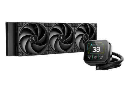 Enfriamiento líquido DeepCool Spartacus 360 AIO completo con radiador 360mm y bomba negro