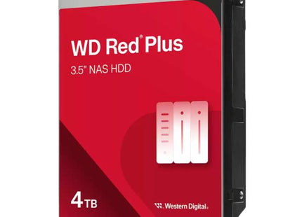 HD INTERNO 4TB WESTERN DIGITAL RED PLUS 3.5" SATA III 5400 RPM WD40EFZZ