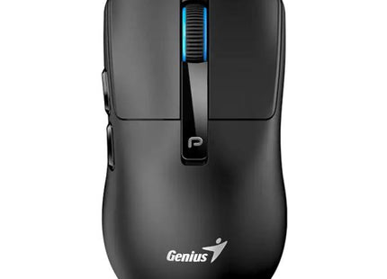 Mouse Genius NX-8280S Bluetooth negro vista frontal con botones