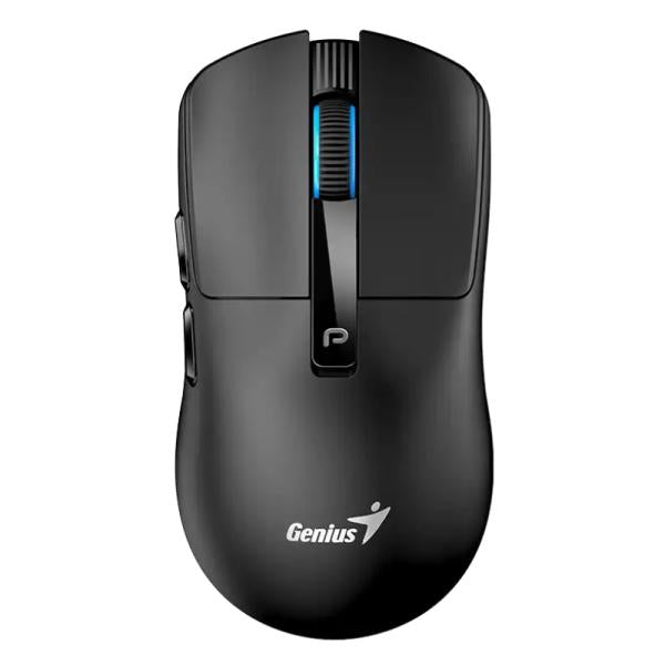 Mouse Genius NX-8280S Bluetooth negro vista frontal con botones