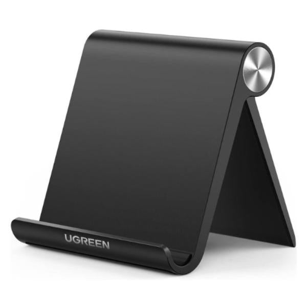 Soporte de escritorio UGREEN LP106 negro para teléfono y tablet con ángulo ajustable