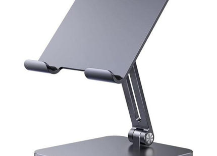 Soporte de escritorio UGREEN LP134 para tablet en aluminio con ángulo ajustable vista frontal